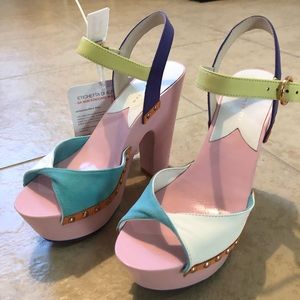 Sophia Webster | Suede & Leather Pink/Purple+more